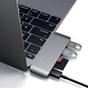 Adaptador Satechi, USB-C Hub Passthrough