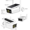 Câmera De Segurança Sem Fio com Painel Solar Wifi Full Hd 1080p