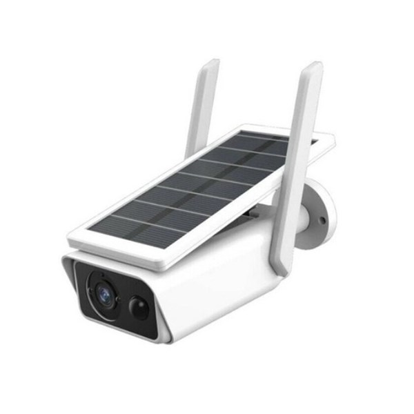 Câmera De Segurança Sem Fio com Painel Solar Wifi Full Hd 1080p