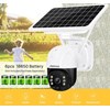 Câmera IP Smart Solar Sem Fio S10 Plus 4G 1080P Full HD