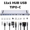 Hub 11 em 1 Baseus USB Tipo C 4K