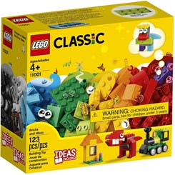 Lego Classic Peças e Ideias ,123 Peças 11001