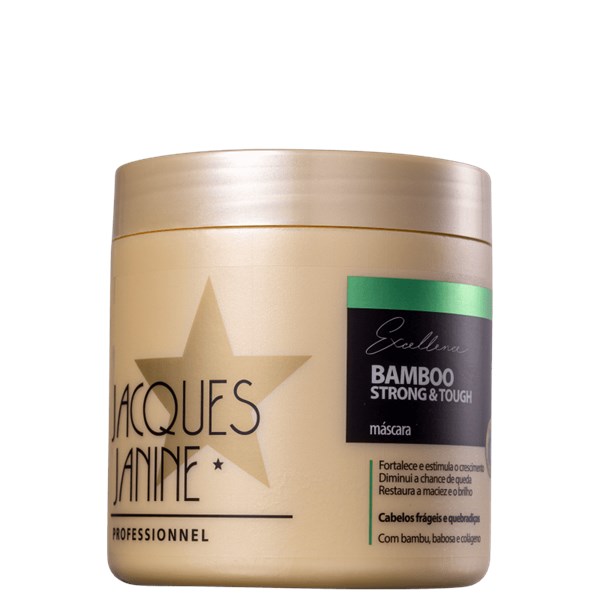 Máscara Capilar Jacques Janine Professionnel, Excellence Bamboo Strong & Tough - 500g