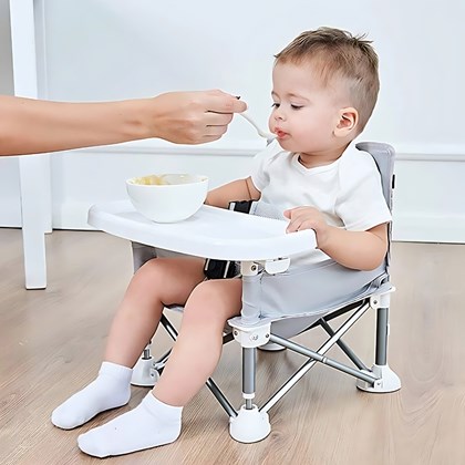 Mini Cadeira de Bebê Compacta e Dobrável