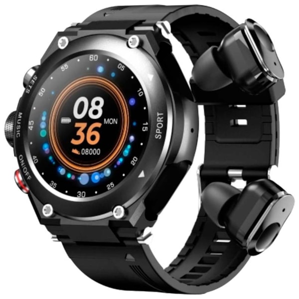 Relógio 2 em 1 Smartwatch com Fone de Ouvido Bluetooth