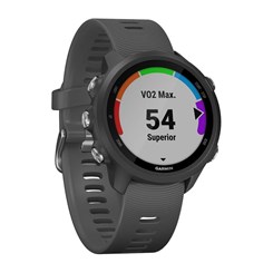 Relógio Garmin Forerunner 245, Monitor Cardíaco e GPS - Cinza