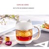 Xícara de chá com Filtro Infusor  250ml